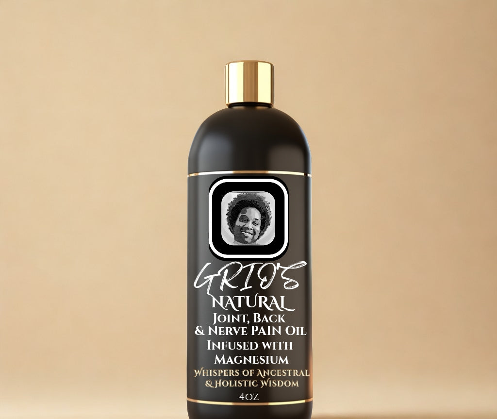 Grio's Joint, Back & Nerve Pain oil-Infused with Magnesium