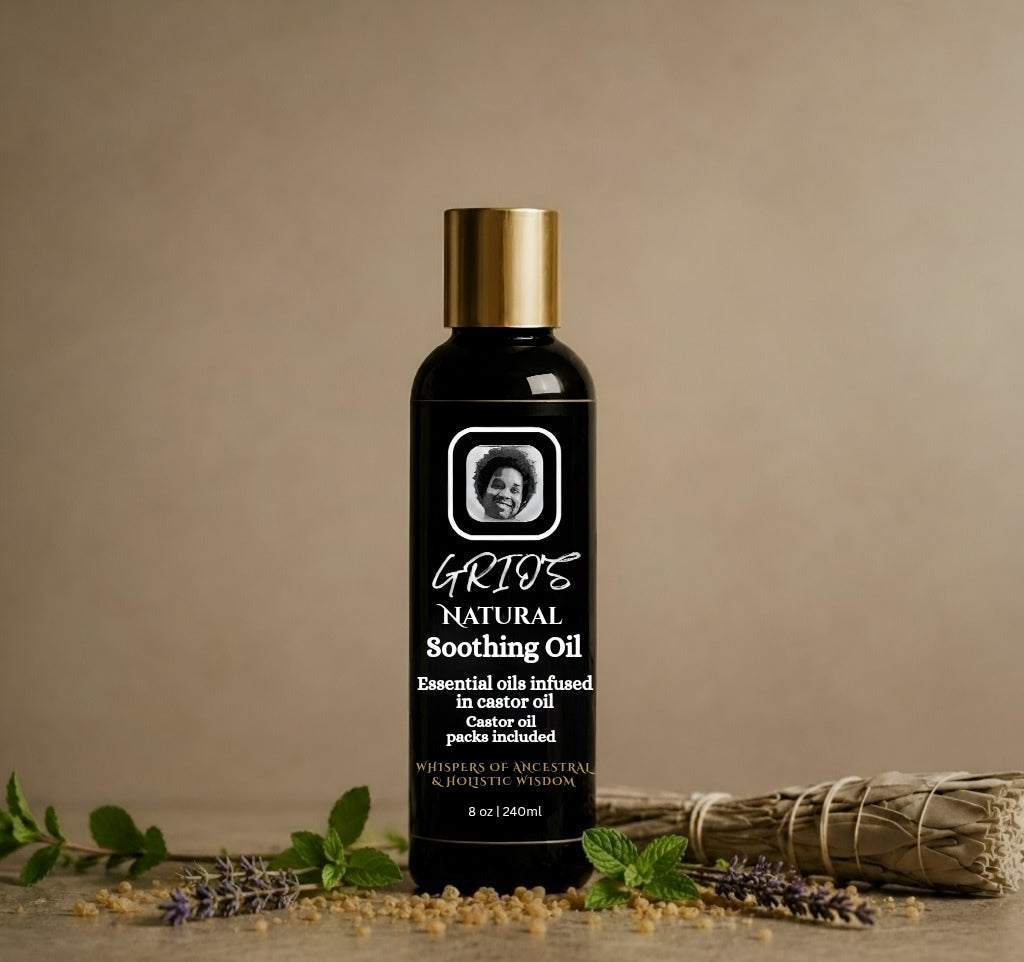 Grio's Soothing Oil—with Castor Oil Pack