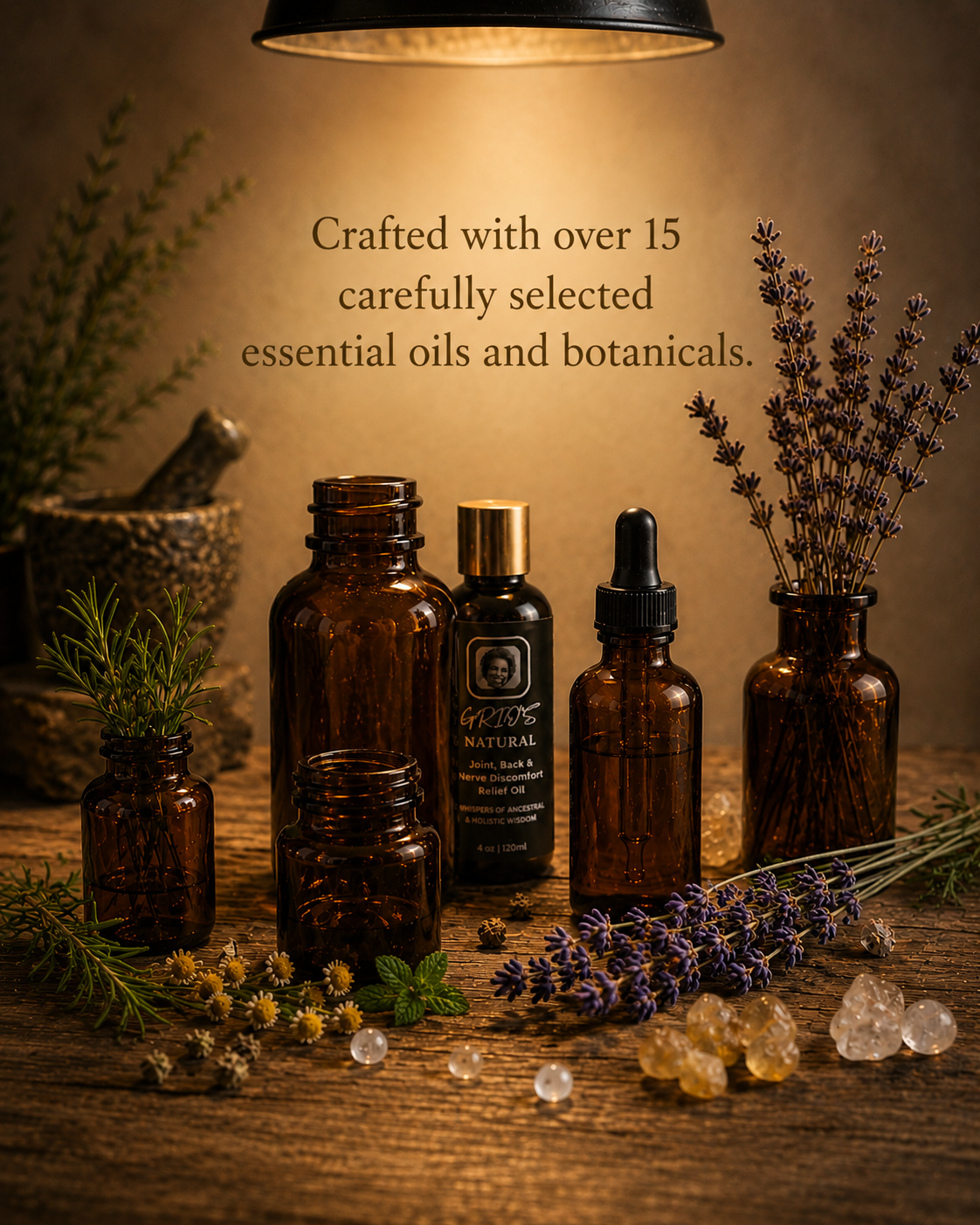 Grio’s Discomfort Oil  with Magnesium